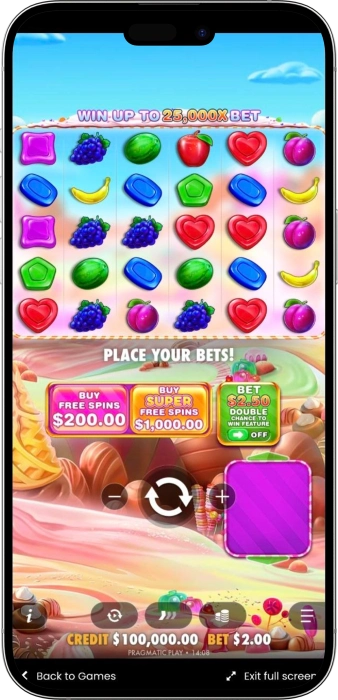 Sweet Bonanza 1000 App